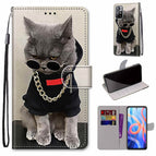 For Xiaomi Redmi Note 11 / Golden Chain Grey Cat