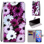 For Xiaomi Redmi Note 11 / Chrysanthemum Pink White Purple