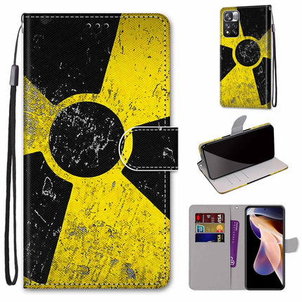 Coloured Drawing Cross Texture Horizontal Flip PU Phone Leather Case with Holder & Card Slots & Wallet & Lanyard(Colorful Layer, For Xiaomi Redmi Note 11 Pro / 11 Pro+ Global