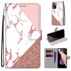 For Xiaomi Redmi Note 11 Pro / 11 Pro+ Global / Stitching Pink Stone Pattern