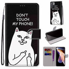 For Xiaomi Redmi Note 11 Pro / 11 Pro+ Global / Middle Finger White Cat