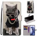 For Xiaomi Mi 11T / 11T Pro / Golden Chain Grey Cat