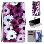 For Xiaomi Mi 11T / 11T Pro / Chrysanthemum Pink White Purple