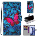 For Xiaomi Mi 11T / 11T Pro / Big Red Butterfly On Blue