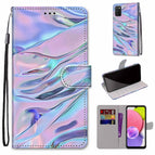For Samsung Galaxy A03s 166mm Version / Fluorescent Water Pattern