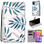 For Samsung Galaxy A03s 166mm Version / Pink Green Needles