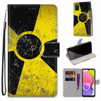 For Samsung Galaxy A03s 166mm Version / Yellow and Black Signs