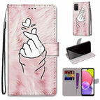 For Samsung Galaxy A03s 166mm Version / Pink Hands Than Hearts