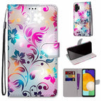 For Samsung Galaxy A13 4G / Gradient Colorful Flower