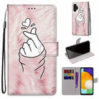 For Samsung Galaxy A13 4G / Pink Hands Than Hearts