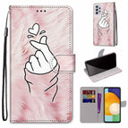 For Samsung Galaxy A33 5G / Pink Hands Than Hearts