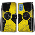 For Samsung Galaxy M52 5G / Yellow and Black Signs