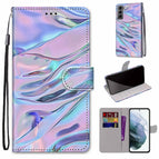 For Samsung Galaxy S22 5G / Fluorescent Water Pattern
