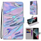 For Samsung Galaxy S22 Ultra 5G / Fluorescent Water Pattern