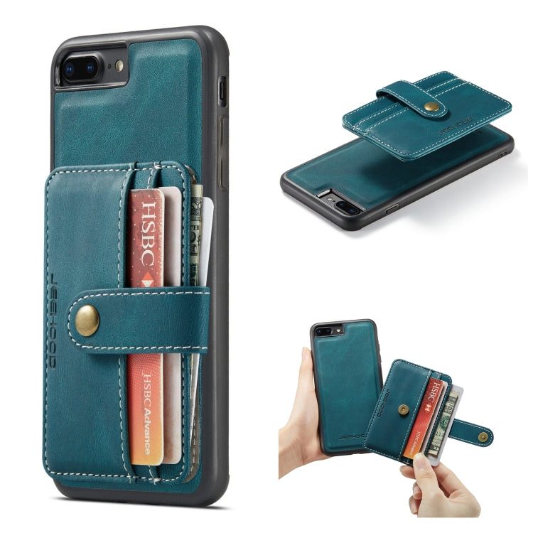 JEEHOOD RFID Blocking Anti-Theft Wallet Phone Case, For iPhone XS Max, For iPhone SE 2022 / SE 2020 / 7 / 8, For iPhone 7 Plus / 8 Plus