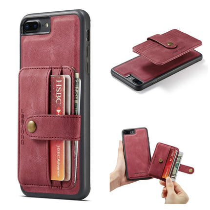 JEEHOOD RFID Blocking Anti-Theft Wallet Phone Case, For iPhone XS Max, For iPhone SE 2022 / SE 2020 / 7 / 8, For iPhone 7 Plus / 8 Plus