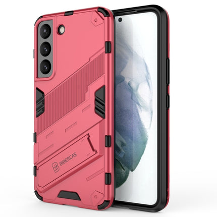 Punk Armor 2 in 1 PC + TPU Shockproof Phone Case with Invisible Holder, For Samsung Galaxy S22+ 5G, For Samsung Galaxy S22 Ultra 5G, For Samsung Galaxy S22 5G
