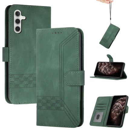 Cubic Skin Feel Flip Leather Phone Case, For Samsung Galaxy A10s, For Samsung Galaxy A11, For Samsung Galaxy A12, For Samsung Galaxy A13 5G
