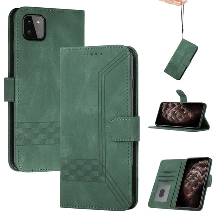 Cubic Skin Feel Flip Leather Phone Case, For Samsung Galaxy A22 4G, For Samsung Galaxy A22 5G, For Samsung Galaxy A30 / A20, For Samsung Galaxy A31