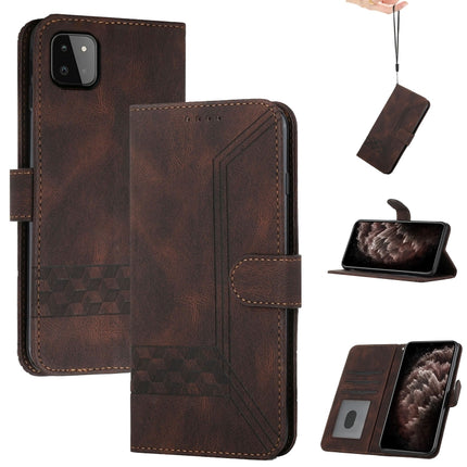 Cubic Skin Feel Flip Leather Phone Case, For Samsung Galaxy A22 4G, For Samsung Galaxy A22 5G, For Samsung Galaxy A30 / A20, For Samsung Galaxy A31