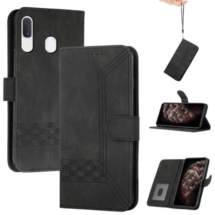 Cubic Skin Feel Flip Leather Phone Case, For Samsung Galaxy A22 4G, For Samsung Galaxy A22 5G, For Samsung Galaxy A30 / A20, For Samsung Galaxy A31