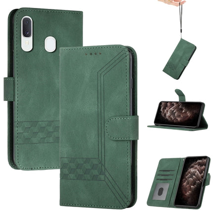 Cubic Skin Feel Flip Leather Phone Case, For Samsung Galaxy A22 4G, For Samsung Galaxy A22 5G, For Samsung Galaxy A30 / A20, For Samsung Galaxy A31