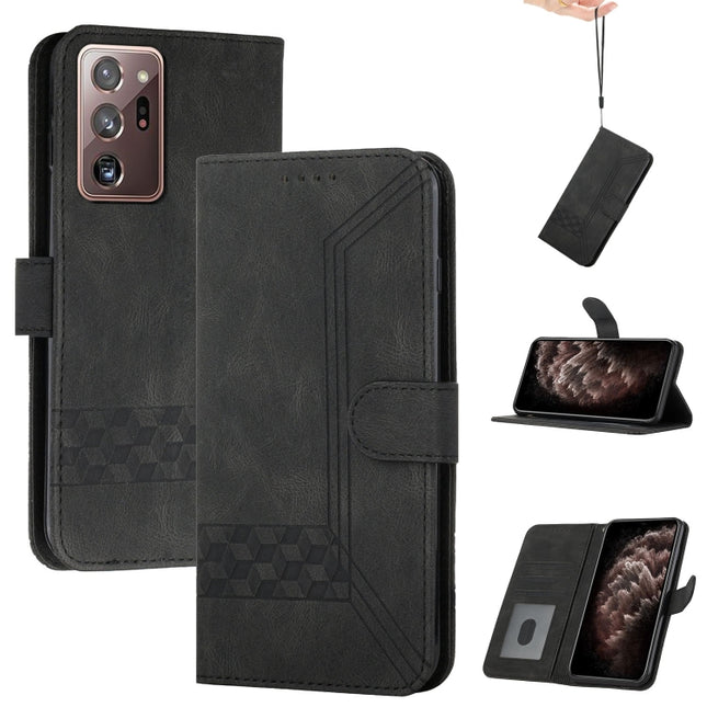 Cubic Skin Feel Flip Leather Phone Case, For Samsung Galaxy S21+ 5G, For Samsung Galaxy S21 FE 5G, For Samsung Galaxy S21 Ultra 5G, For Samsung Galaxy S22 5G