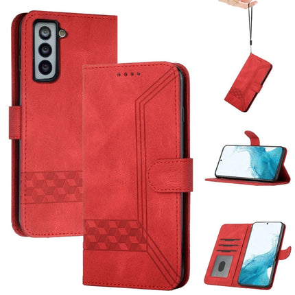 Cubic Skin Feel Flip Leather Phone Case, For Samsung Galaxy S22+ 5G, For Samsung Galaxy S22 Ultra 5G, For Samsung Galaxy Xcover 4, For Samsung Galaxy Xcover 5
