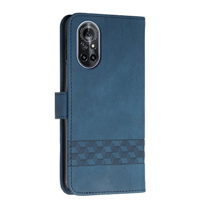 Cubic Skin Feel Flip Leather Phone Case, For Huawei nova 8, For Huawei nova 8i, For Huawei nova 8 SE, For Huawei nova 9, For Huawei P Smart 2019