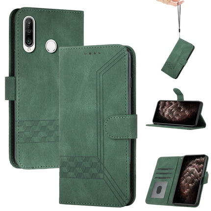 Cubic Skin Feel Flip Leather Phone Case, For Huawei P Smart Z, For Huawei P20 Lite, For Huawei P30, For Huawei P30 Lite, For Huawei P30 Pro