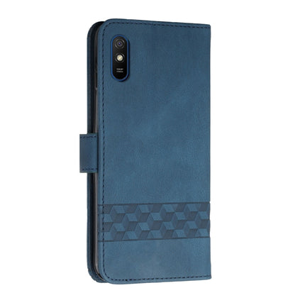 Cubic Skin Feel Flip Leather Phone Case, For Huawei Y5 2019, For Huawei Y6 2019, For Huawei Y7 2019, For Huawei Y9 2019