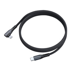 Cable de datos para teléfono móvil de 6 A, PD, 20 W, USB-C/Tipo-C a codo de 8 pines, 1 m, 2 m