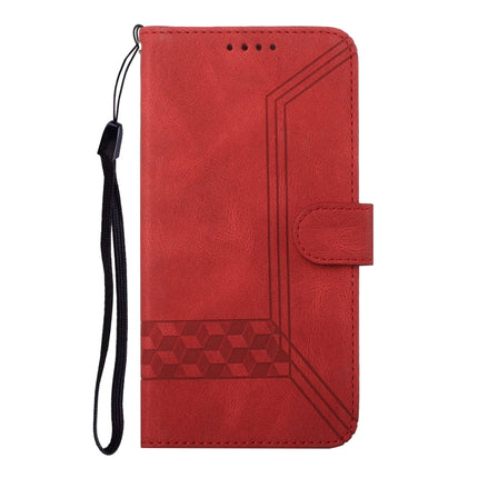 Cubic Skin Feel Flip Leather Phone Case, For iPhone 13 mini, For iPhone 13, For iPhone 13 Pro, For iPhone 13 Pro Max