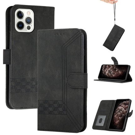 Cubic Skin Feel Flip Leather Phone Case, For iPhone 13 mini, For iPhone 13, For iPhone 13 Pro, For iPhone 13 Pro Max