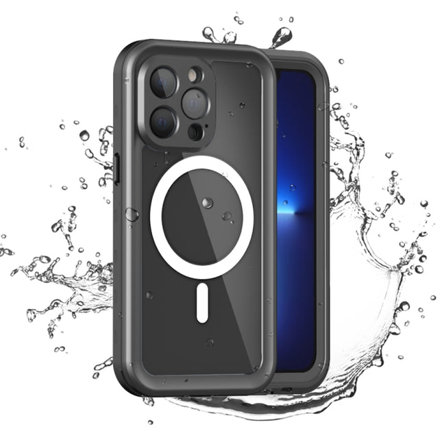PC + TPU + PET Stoßfeste, wasserdichte Magsafe-Telefonhülle, Für iPhone 13 Pro Max, Für iPhone 13 Pro, Für iPhone 13