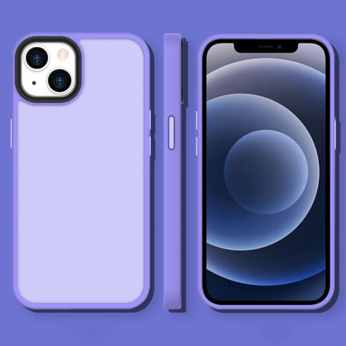 Translucent Frosted Shockproof Phone Case, For iPhone 13 mini, For iPhone 13 Pro, For iPhone 13 Pro Max, For iPhone 12 / 12 Pro, For iPhone 12 Pro Max