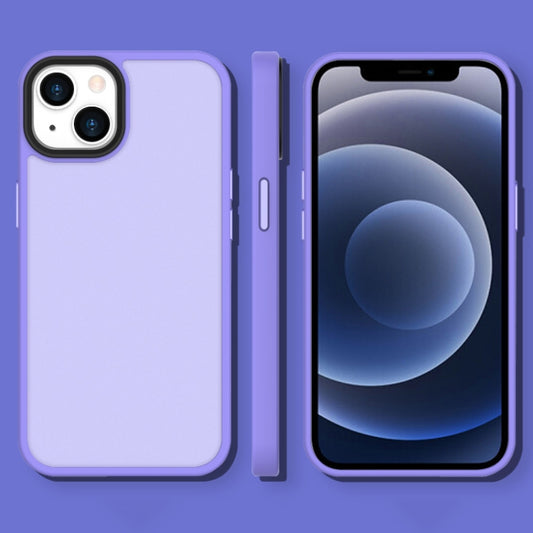 Translucent Frosted Shockproof Phone Case, For iPhone 13 mini, For iPhone 13, For iPhone 13 Pro, For iPhone 13 Pro Max