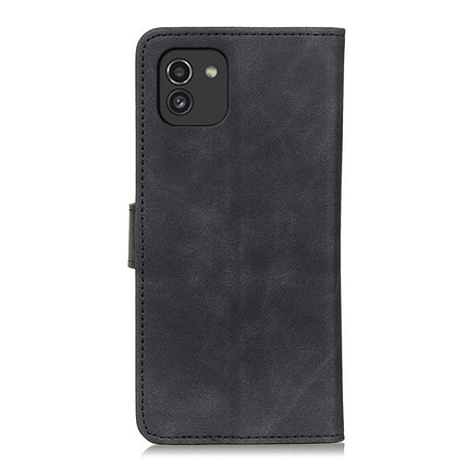 KHAZNEH Retro Texture Horizontal Flip Leather Phone Case, For Samsung Galaxy A03 166mm EU Version, For Samsung Galaxy A03 164mm Global Version, For Samsung Galaxy A13 4G
