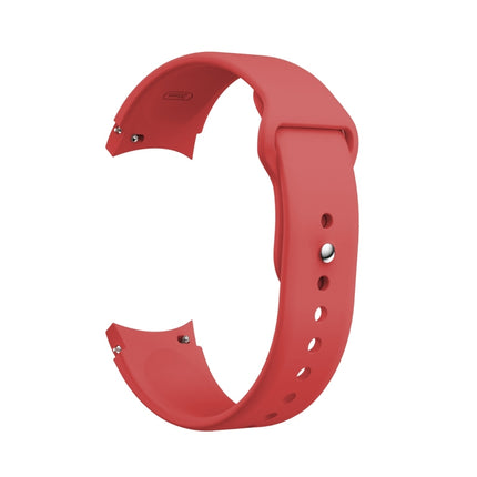 For Samsung Galaxy Watch4 40&44mm/Watch4 Classic 42&46mm Silicone Reverse Buckle Watchband