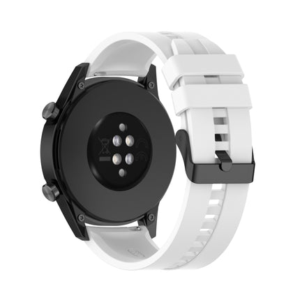 Silicone Black Buckle Watchband, For Huawei Watch GT 3 42mm