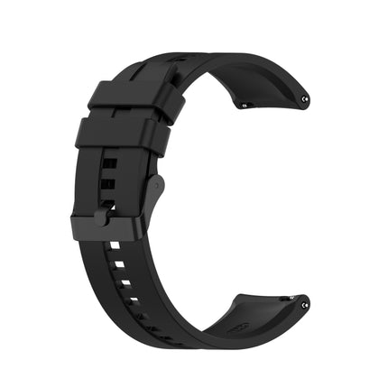 Silicone Black Buckle Watchband, For Huawei Watch GT 3 42mm