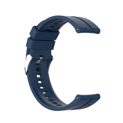 Silicone Silver Buckle Watchband, For Huawei Watch GT 3 46mm/GT Runner