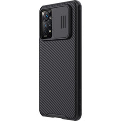 For Xiaomi Redmi Note 11 Pro Global / 11 Pro Global 5G / 11 Pro+ 5G India / 11E Pro 5G NILLKIN Black Mirror Pro Camshield PC Case (Peacock Blue), For Xiaomi Redmi Note 11 Pro Global