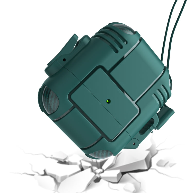TPU-Schutzhülle für Kopfhörer mit Anti-Vollschutz und Trageband, für AirPods 1/2, für AirPods Pro, für AirPods 3