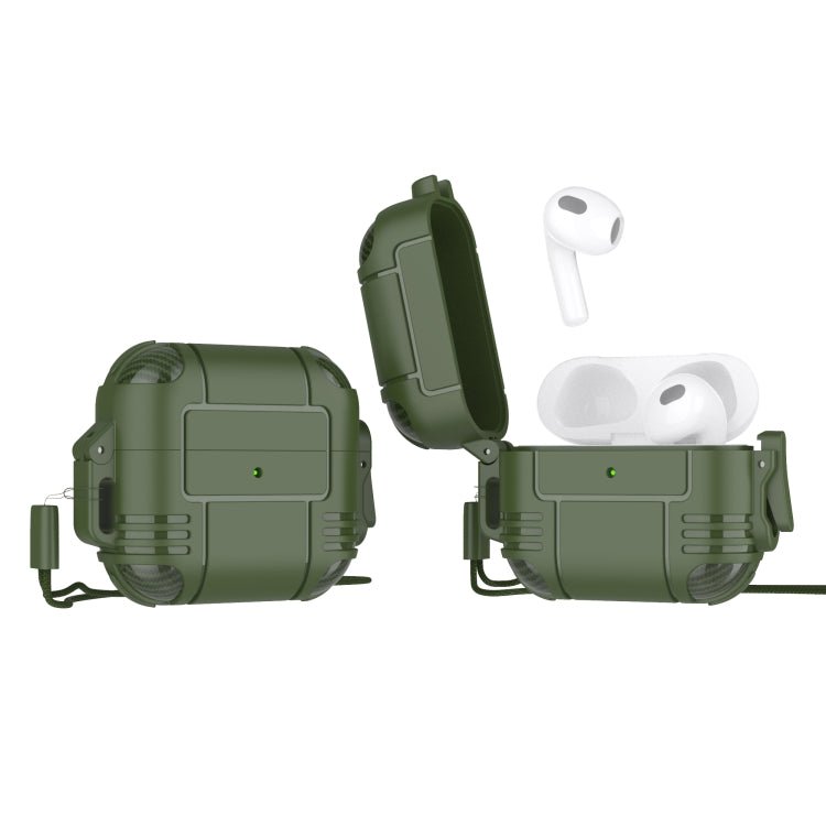 TPU-Schutzhülle für Kopfhörer mit Anti-Vollschutz und Trageband, für AirPods 1/2, für AirPods Pro, für AirPods 3