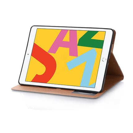 Für iPad 10.2 / 10.5 Retro Book Style Horizontal Flip Ledertasche mit Halter &amp; Kartenfächern &amp; Geldbörse