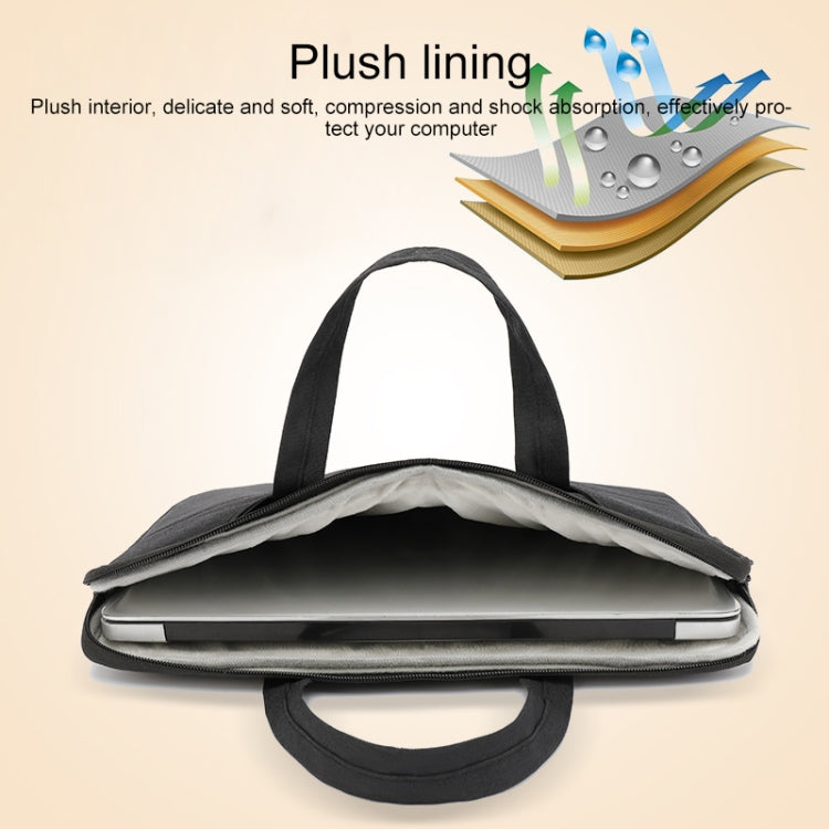 C510 Waterproof Oxford Cloth Laptop Handbag, For 12-13 inch Laptops, For 13.3 inch Laptops, For 15.4-16 inch Laptops, For 15.6 inch Laptops