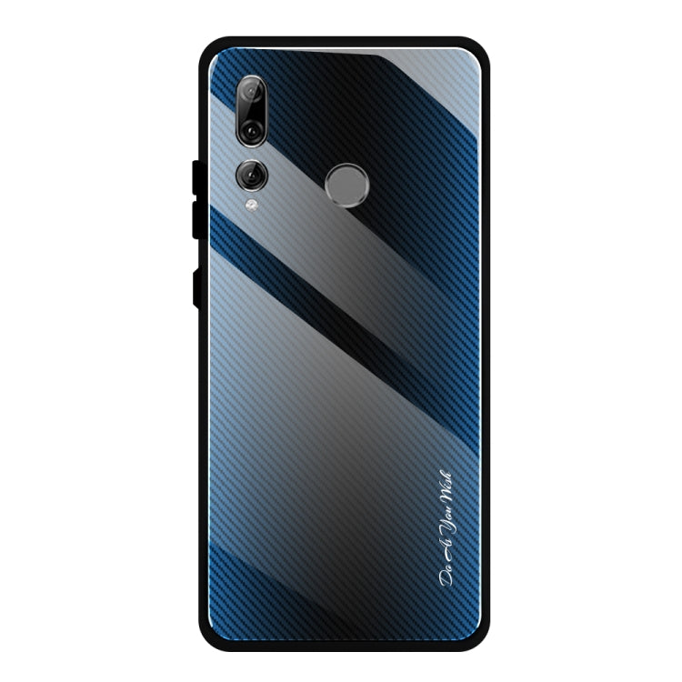 Texture Gradient Glass Protective Case, For Huawei Enjoy 9 Plus / Y9 2019, For Huawei Enjoy 9s, For Huawei Mate 20 Pro, For Huawei P20 Pro