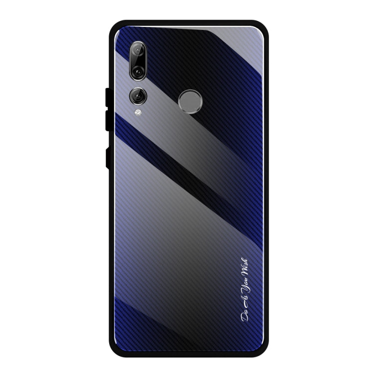 Texture Gradient Glass Protective Case, For Huawei Enjoy 9 Plus / Y9 2019, For Huawei Enjoy 9s, For Huawei Mate 20 Pro, For Huawei P20 Pro