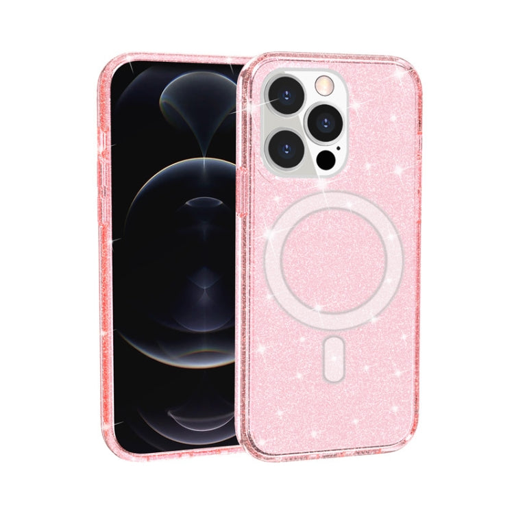 Terminator Style Glitter Powder MagSafe Magnetic Phone Case